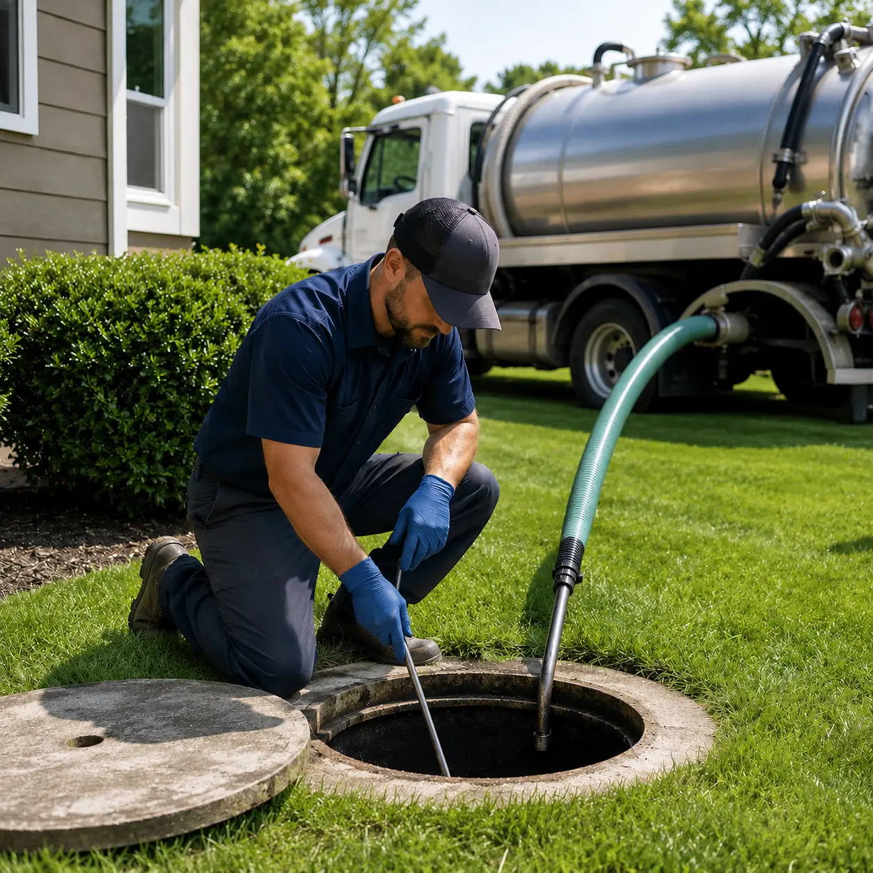 Septic system service for wineries and slope-side homes in Grimsby
